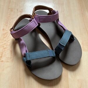 Women's Teva Original Sandals in Purple and Blue